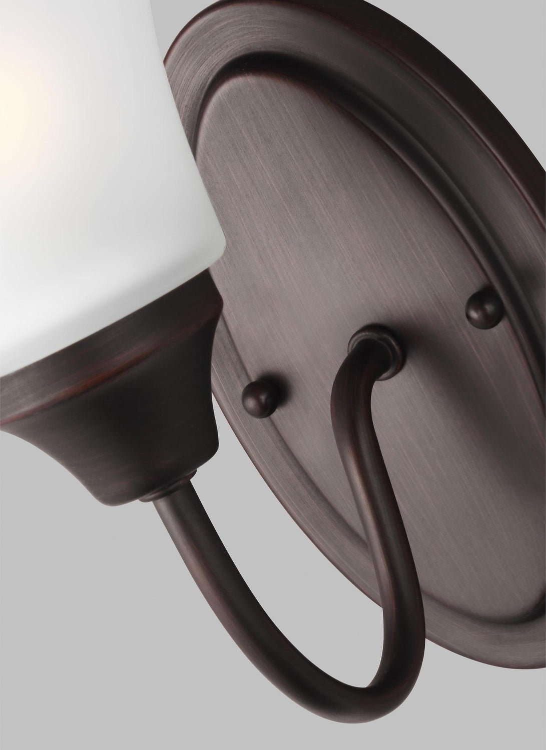GENERATION LIGHTING, HOLMAN ONE LIGHT WALL / BATH SCONCE, BATH VANITY LIGHT