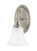 GENERATION LIGHTING, HOLMAN ONE LIGHT WALL / BATH SCONCE, BATH VANITY LIGHT