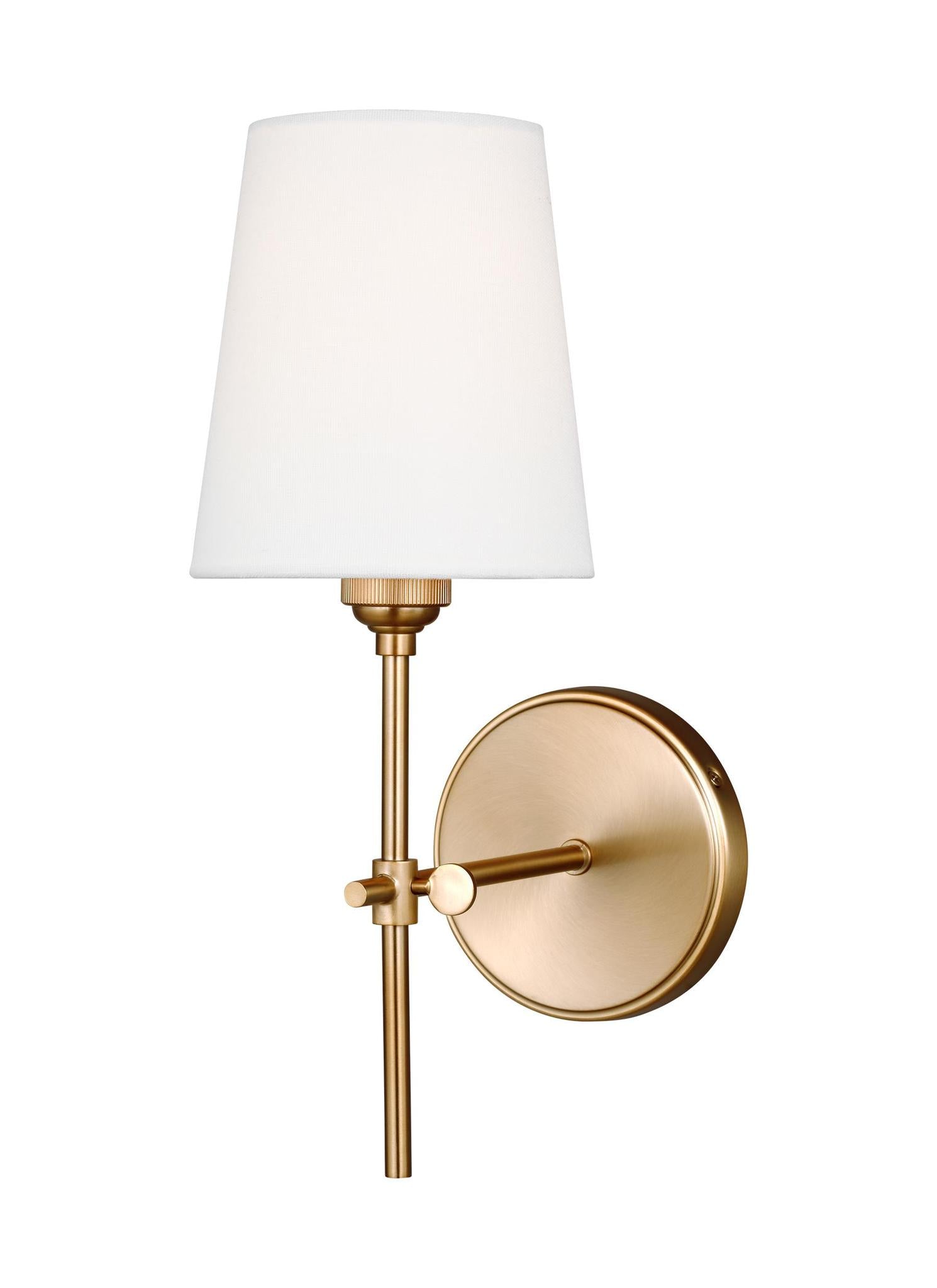 VISUAL COMFORT & CO., BAKER ONE LIGHT WALL / BATH SCONCE, BATH VANITY LIGHT