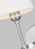 VISUAL COMFORT & CO., BAKER ONE LIGHT WALL / BATH SCONCE, BATH VANITY LIGHT