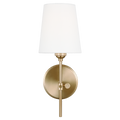 VISUAL COMFORT & CO., BAKER ONE LIGHT WALL / BATH SCONCE, BATH VANITY LIGHT