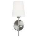 VISUAL COMFORT STUDIO, BAKER ONE LIGHT WALL / BATH SCONCE, BATH VANITY LIGHT