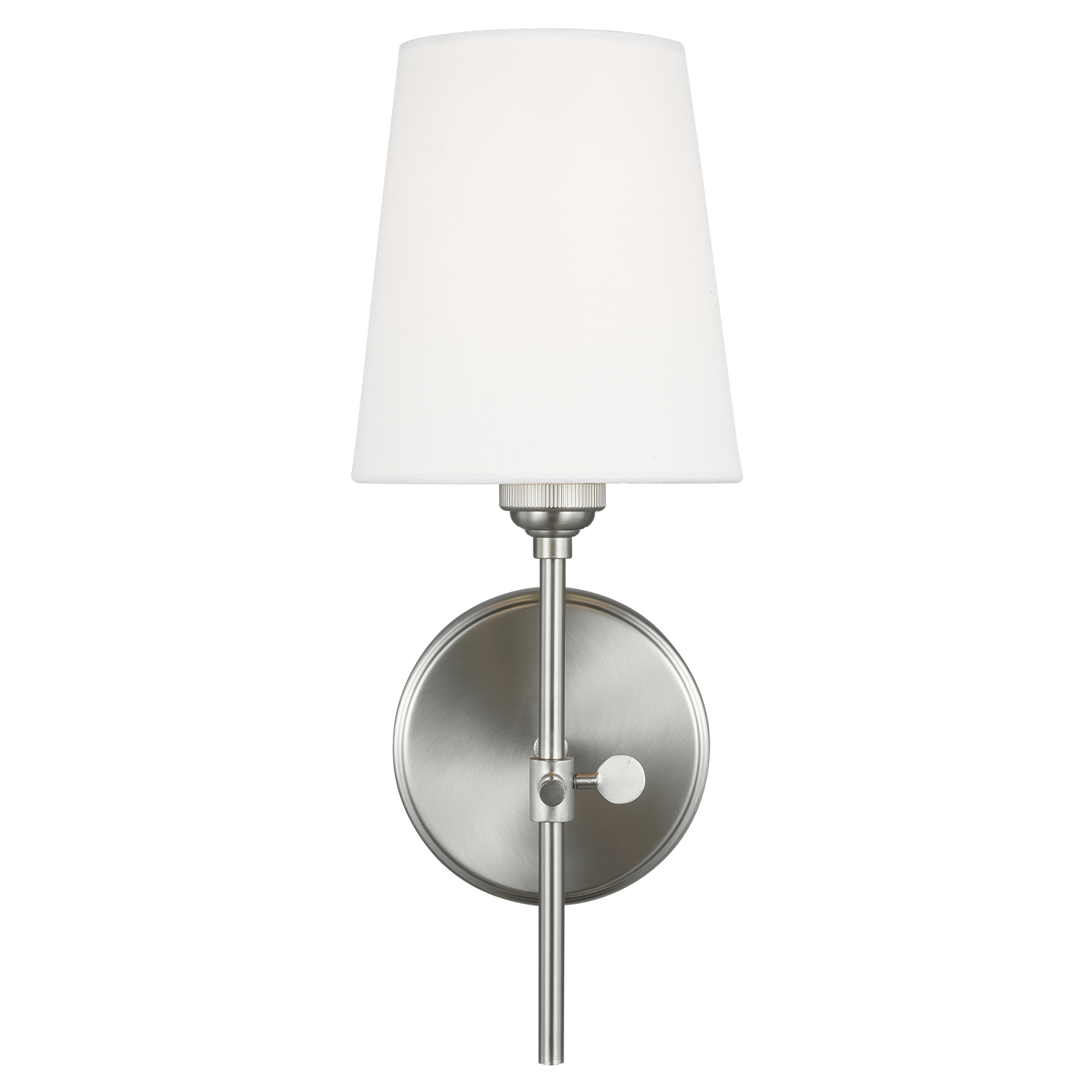 VISUAL COMFORT & CO., BAKER ONE LIGHT WALL / BATH SCONCE, BATH VANITY LIGHT
