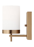VISUAL COMFORT STUDIO, ZIRE ONE LIGHT WALL / BATH SCONCE, BATH VANITY LIGHT