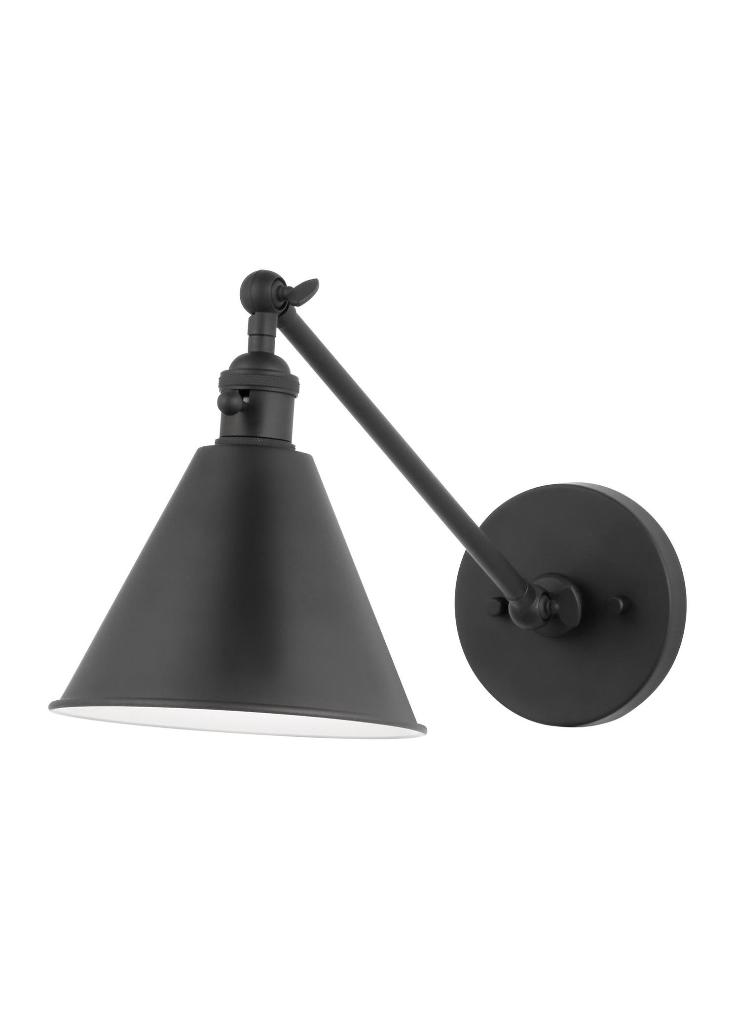 VISUAL COMFORT & CO., SALEM SINGLE ARM ONE LIGHT SCONCE, WALL SCONCES