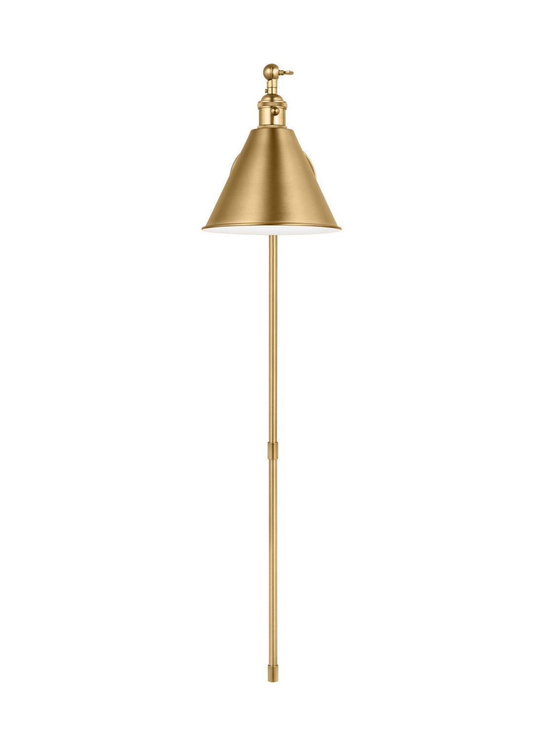 VISUAL COMFORT STUDIO, SALEM SINGLE ARM ONE LIGHT SCONCE, WALL SCONCES