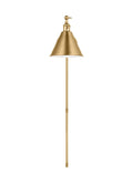 VISUAL COMFORT & CO., SALEM SINGLE ARM ONE LIGHT SCONCE, WALL SCONCES