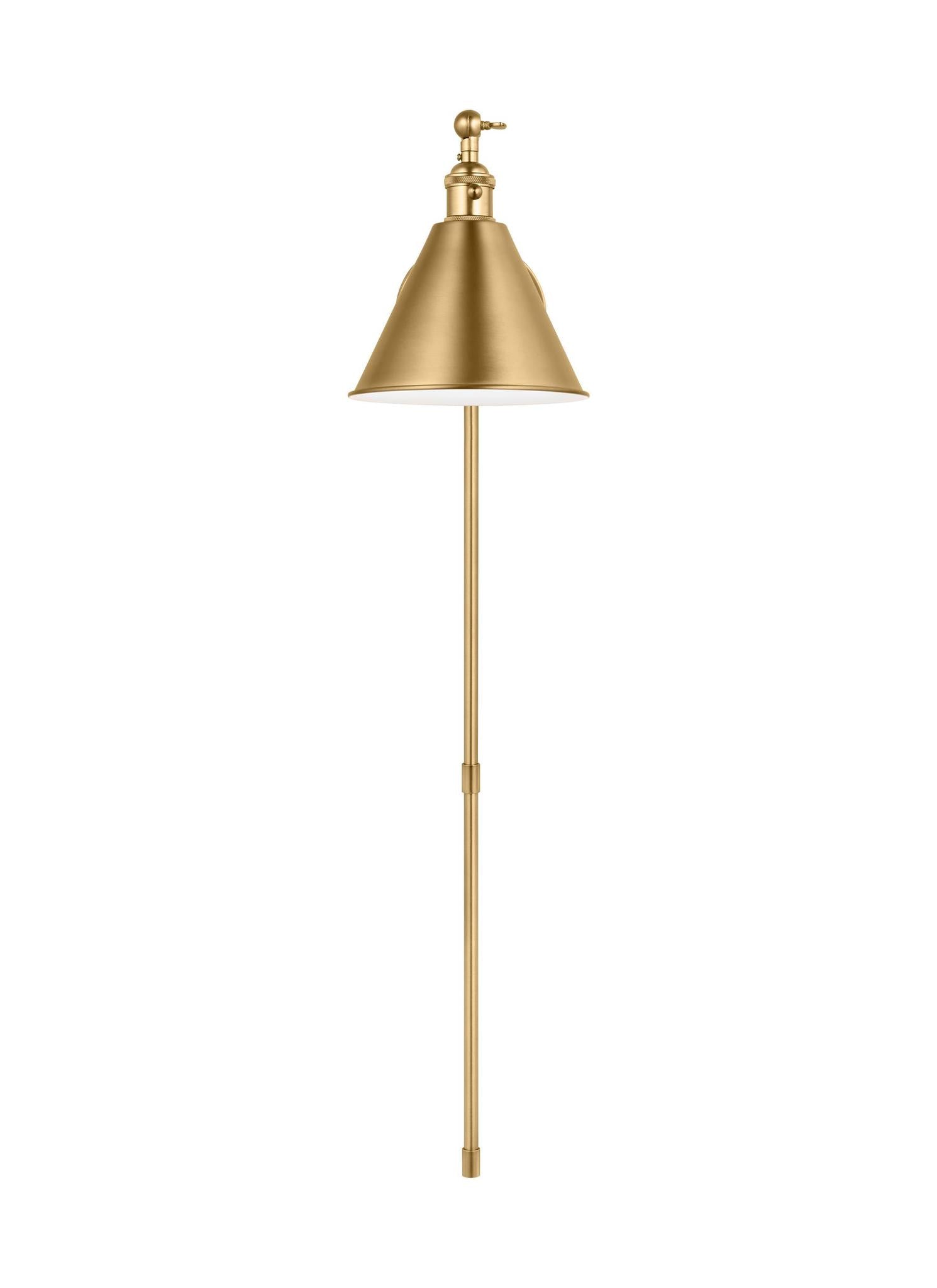 VISUAL COMFORT & CO., SALEM SINGLE ARM ONE LIGHT SCONCE, WALL SCONCES
