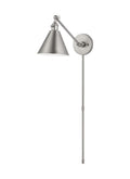 VISUAL COMFORT & CO., SALEM SINGLE ARM ONE LIGHT SCONCE, WALL SCONCES
