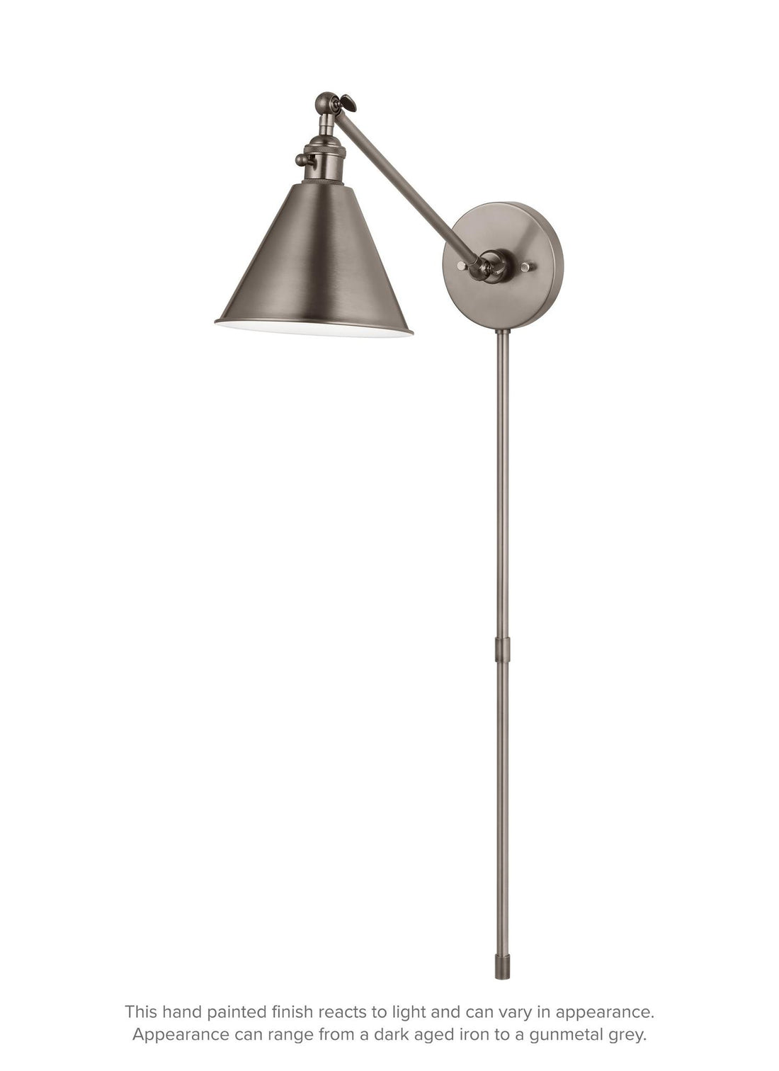 VISUAL COMFORT & CO. SALEM SINGLE ARM ONE LIGHT SCONCE