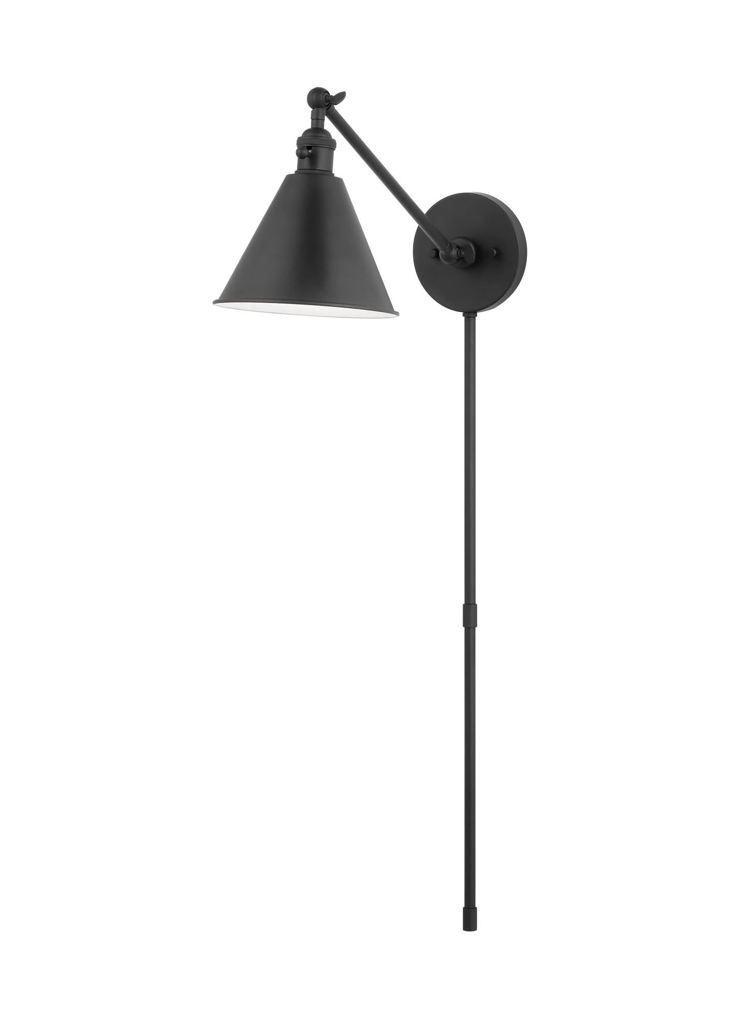 VISUAL COMFORT & CO., SALEM SINGLE ARM ONE LIGHT SCONCE, WALL SCONCES