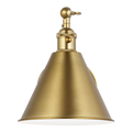 VISUAL COMFORT & CO., SALEM SINGLE ARM ONE LIGHT SCONCE, WALL SCONCES