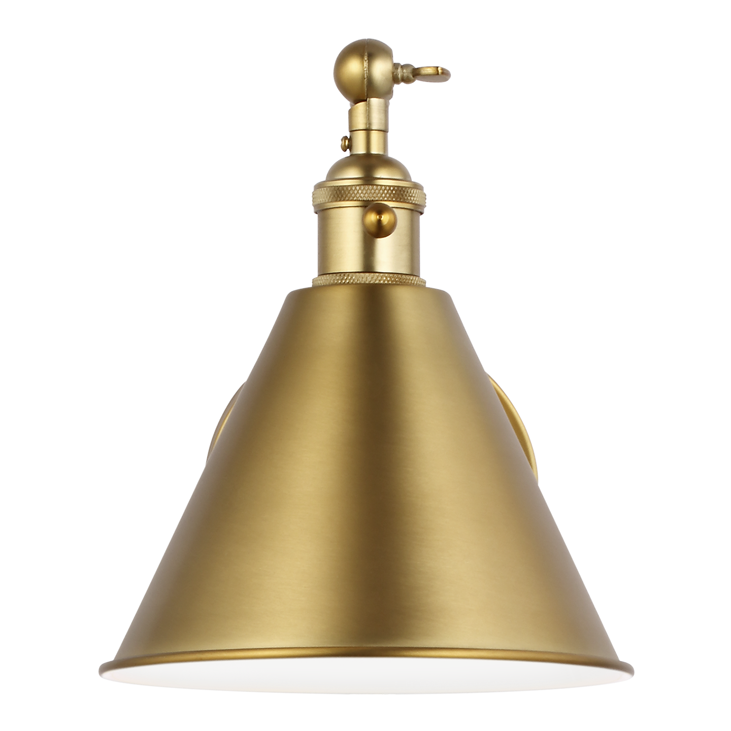 VISUAL COMFORT & CO., SALEM SINGLE ARM ONE LIGHT SCONCE, WALL SCONCES