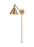 VISUAL COMFORT & CO., SALEM SINGLE ARM ONE LIGHT SCONCE, WALL SCONCES