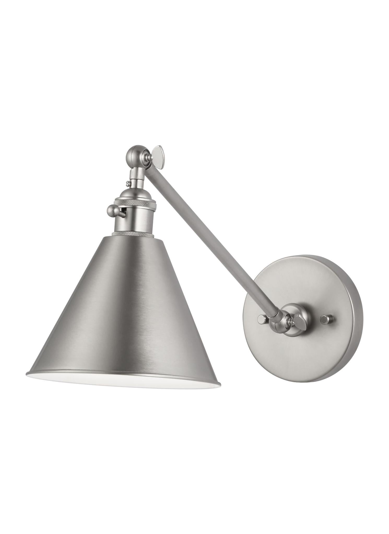 VISUAL COMFORT & CO., SALEM SINGLE ARM ONE LIGHT SCONCE, WALL SCONCES