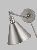 VISUAL COMFORT & CO., SALEM SINGLE ARM ONE LIGHT SCONCE, WALL SCONCES
