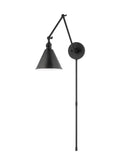 VISUAL COMFORT STUDIO, SALEM DOUBLE ARM ONE LIGHT SCONCE, WALL SCONCES