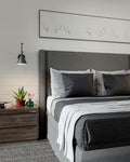 VISUAL COMFORT STUDIO, SALEM DOUBLE ARM ONE LIGHT SCONCE, WALL SCONCES