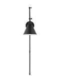 VISUAL COMFORT STUDIO, SALEM DOUBLE ARM ONE LIGHT SCONCE, WALL SCONCES