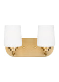 GENERATION LIGHTING, WINDOM TWO LIGHT WALL / BATH, BATH VANITY LIGHT