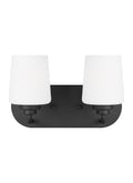GENERATION LIGHTING, WINDOM TWO LIGHT WALL / BATH, BATH VANITY LIGHT