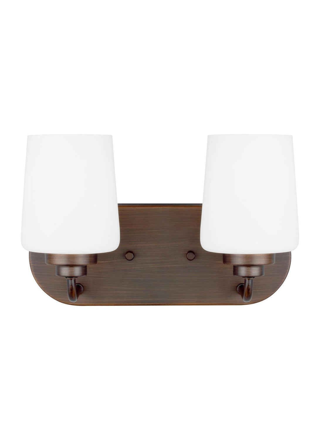 GENERATION LIGHTING, WINDOM TWO LIGHT WALL / BATH, BATH VANITY LIGHT