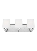 GENERATION LIGHTING, WINDOM THREE LIGHT WALL / BATH, BATH VANITY LIGHT