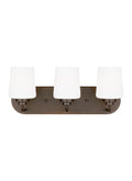 GENERATION LIGHTING, WINDOM THREE LIGHT WALL / BATH, BATH VANITY LIGHT
