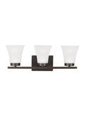 GENERATION LIGHTING, BAYFIELD THREE LIGHT WALL / BATH, BATH VANITY LIGHT