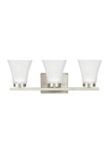 GENERATION LIGHTING, BAYFIELD THREE LIGHT WALL / BATH, BATH VANITY LIGHT