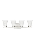 GENERATION LIGHTING, BAYFIELD FOUR LIGHT WALL / BATH, BATH VANITY LIGHT