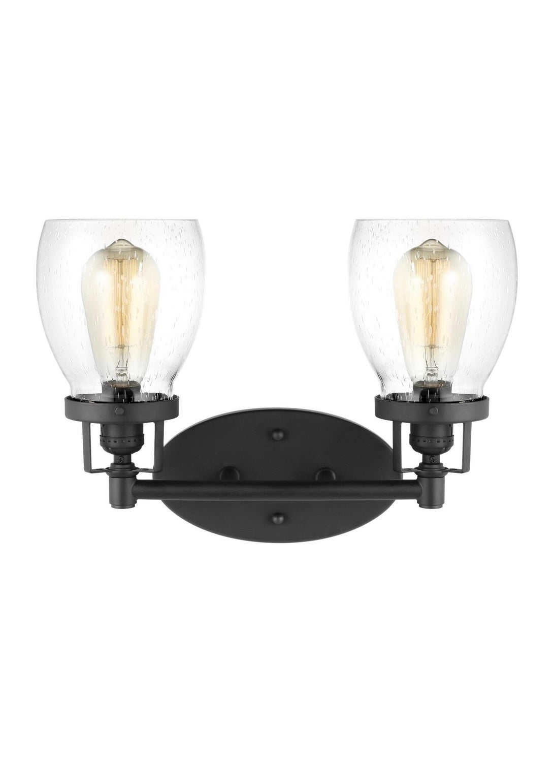 GENERATION LIGHTING, BELTON TWO LIGHT WALL / BATH, BATH VANITY LIGHT