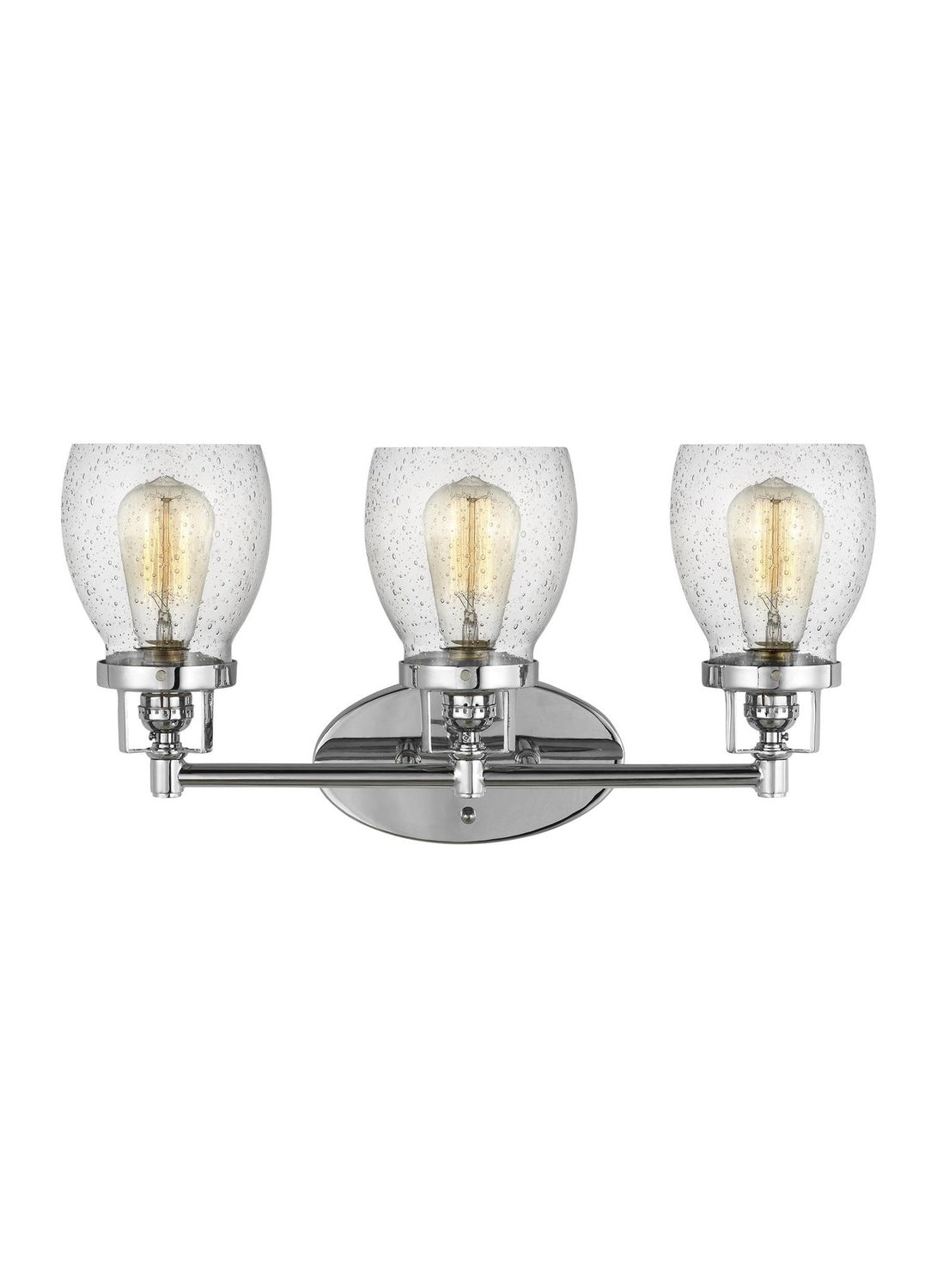 GENERATION LIGHTING, BELTON THREE LIGHT WALL / BATH, BATH VANITY LIGHT