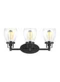 GENERATION LIGHTING, BELTON THREE LIGHT WALL / BATH, BATH VANITY LIGHT