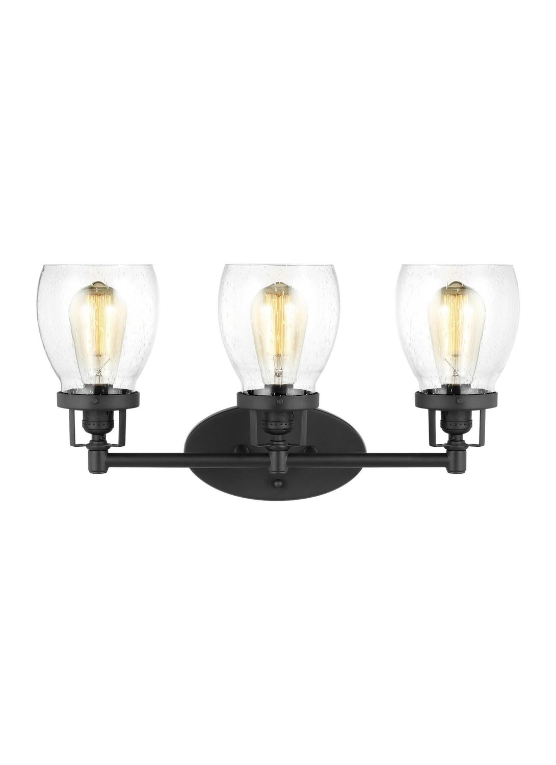GENERATION LIGHTING, BELTON THREE LIGHT WALL / BATH, BATH VANITY LIGHT