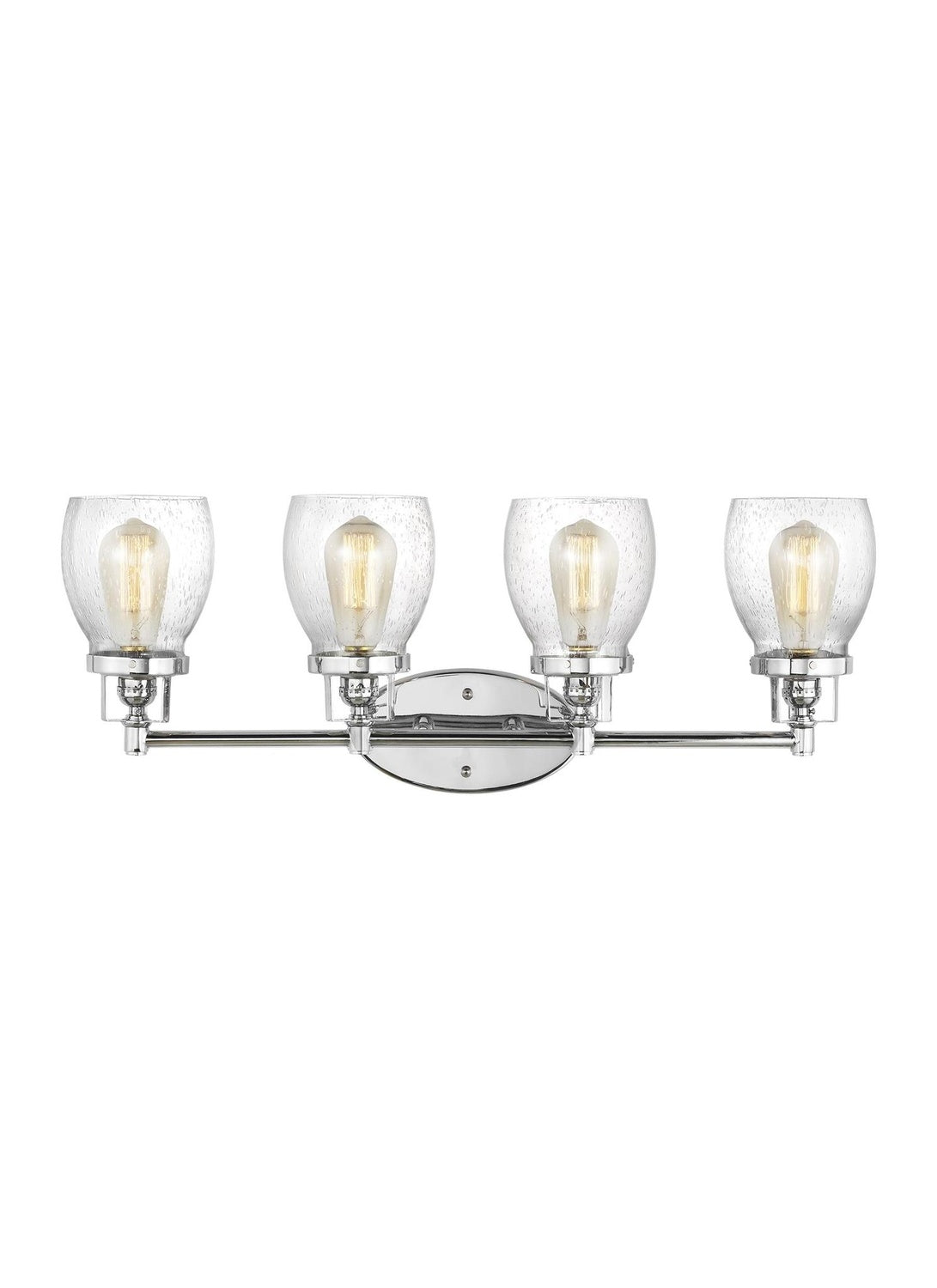 GENERATION LIGHTING, BELTON FOUR LIGHT WALL/ BATH, BATH VANITY LIGHT