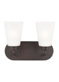 GENERATION LIGHTING, KERRVILLE TWO LIGHT WALL / BATH, BATH VANITY LIGHT
