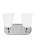 GENERATION LIGHTING, KERRVILLE TWO LIGHT WALL / BATH, BATH VANITY LIGHT