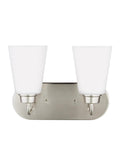 GENERATION LIGHTING, KERRVILLE TWO LIGHT WALL / BATH, BATH VANITY LIGHT
