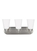GENERATION LIGHTING, KERRVILLE THREE LIGHT WALL / BATH, BATH VANITY LIGHT