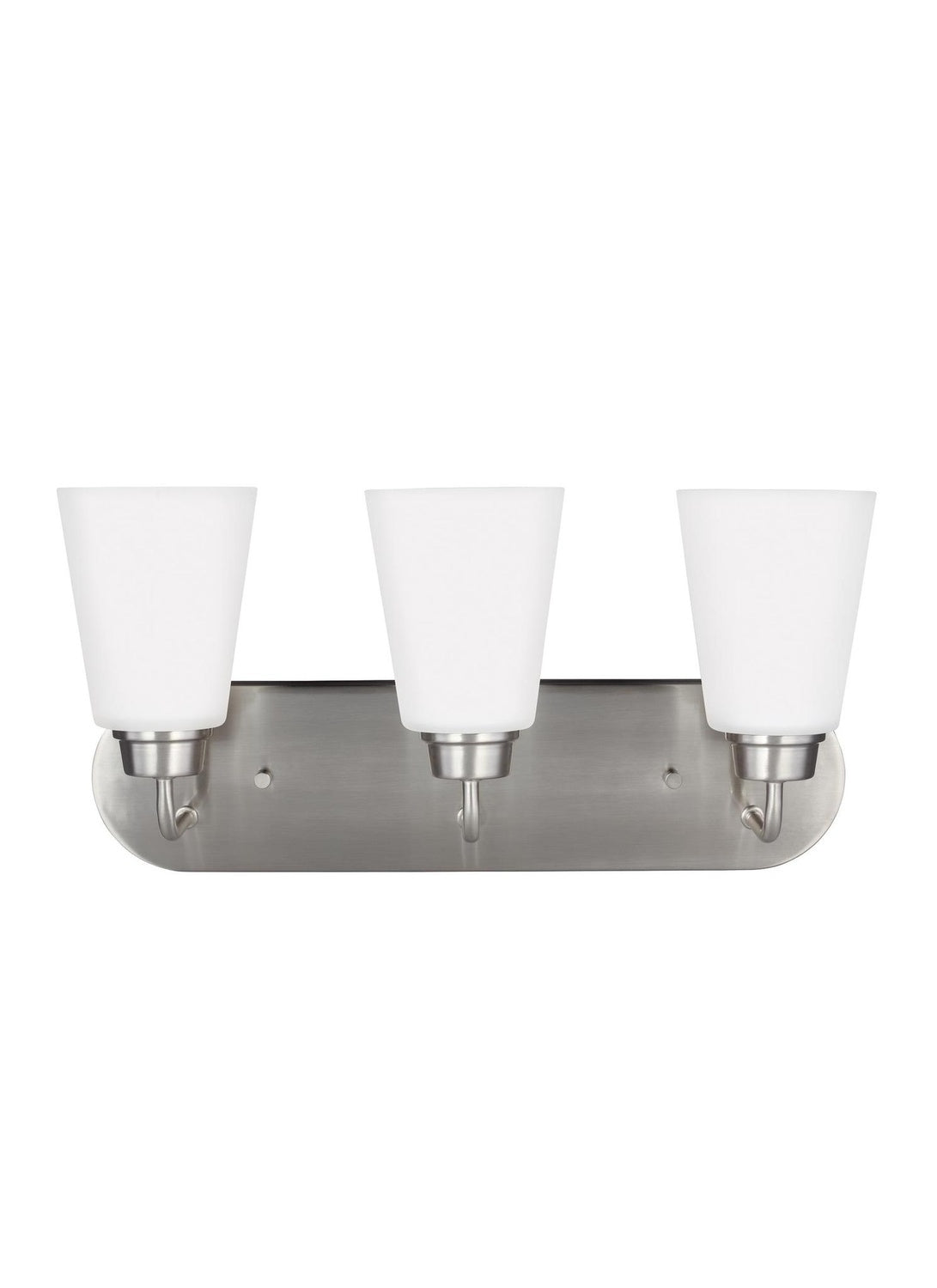 GENERATION LIGHTING, KERRVILLE THREE LIGHT WALL / BATH, BATH VANITY LIGHT