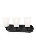GENERATION LIGHTING, KERRVILLE THREE LIGHT WALL / BATH, BATH VANITY LIGHT