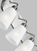 GENERATION LIGHTING, KERRVILLE FOUR LIGHT WALL / BATH, BATH VANITY LIGHT