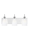 GENERATION LIGHTING, SEVILLE THREE LIGHT WALL / BATH, BATH VANITY LIGHT
