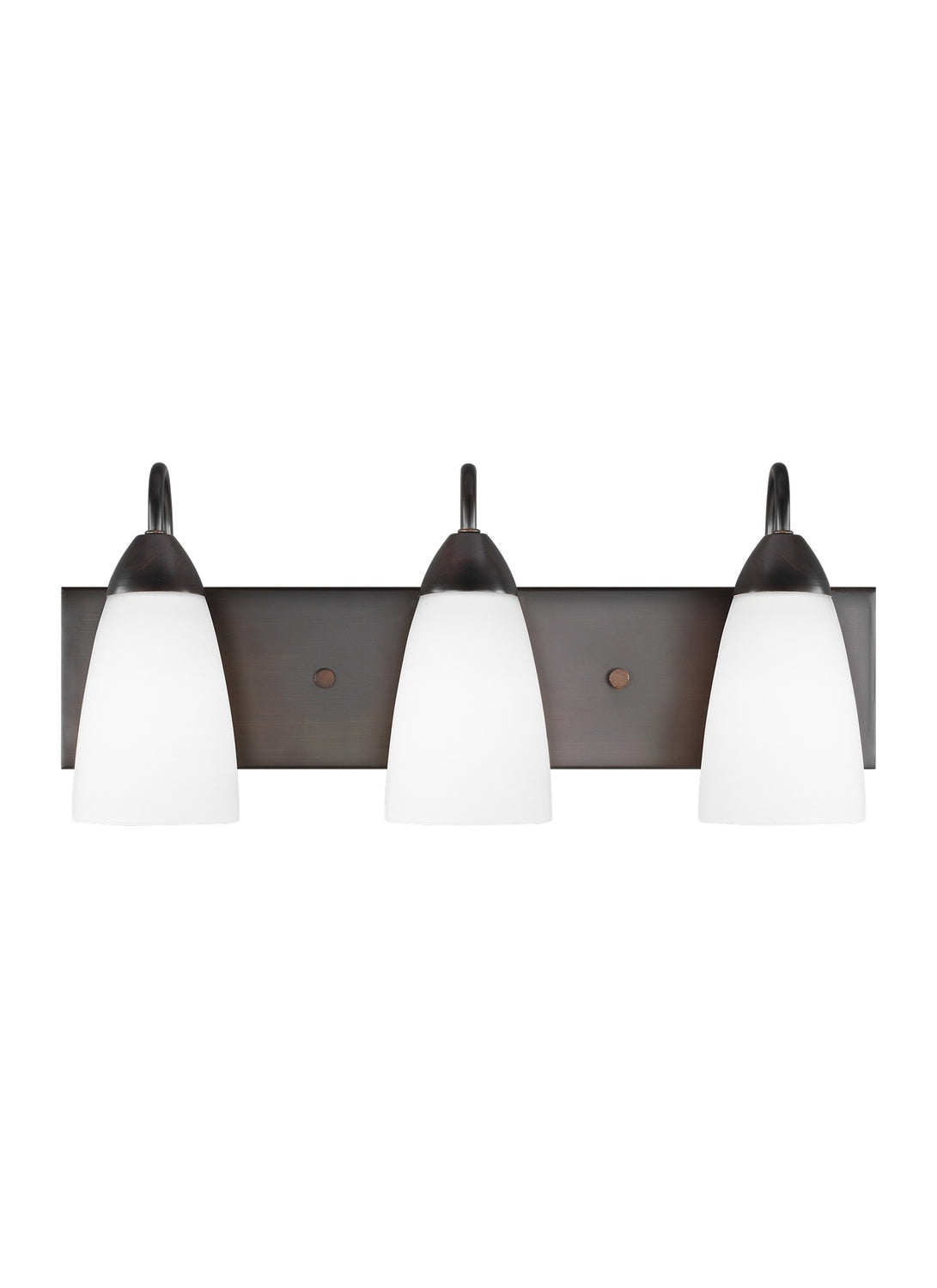 GENERATION LIGHTING, SEVILLE THREE LIGHT WALL / BATH, BATH VANITY LIGHT