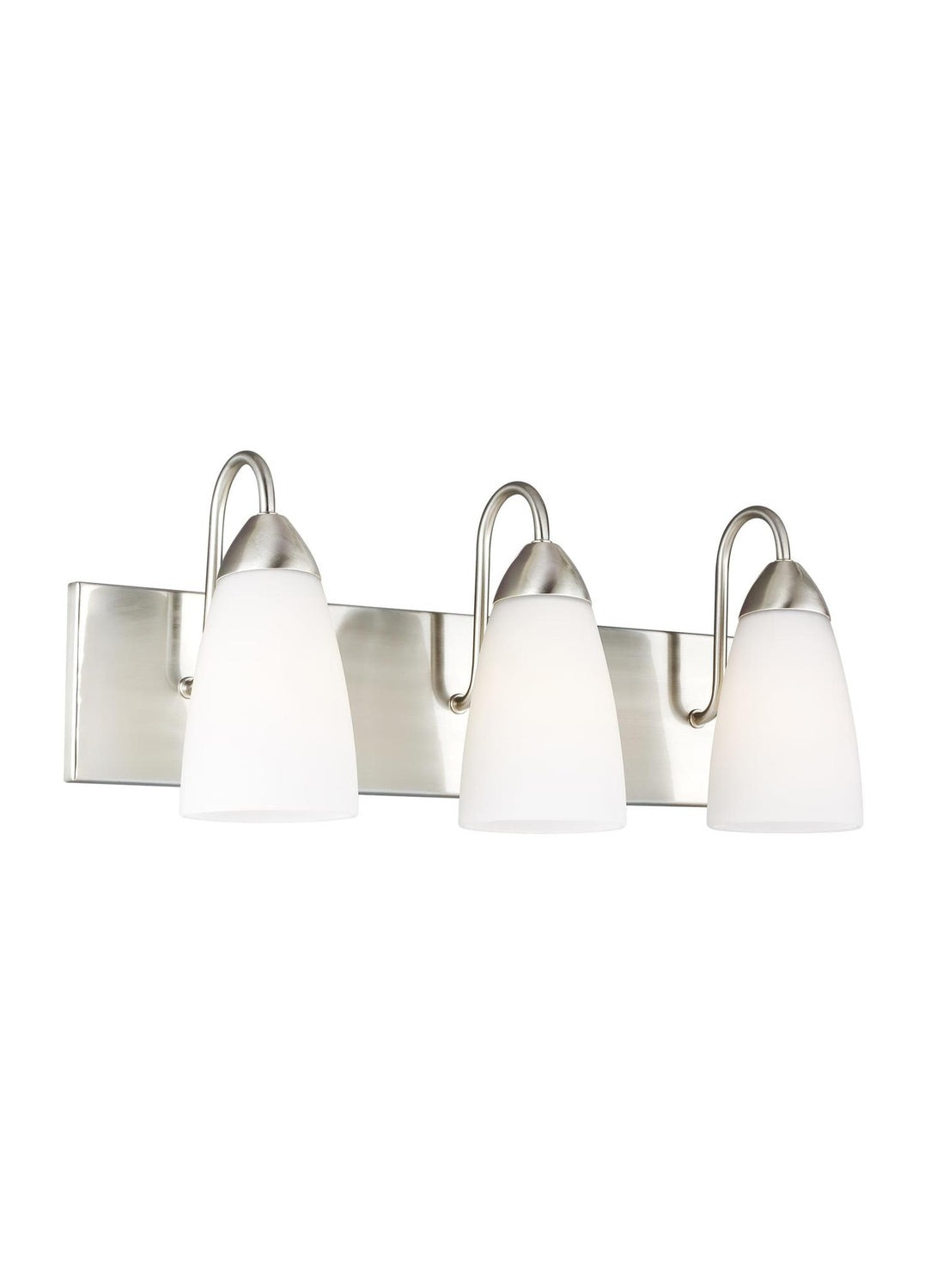 GENERATION LIGHTING, SEVILLE THREE LIGHT WALL / BATH, BATH VANITY LIGHT