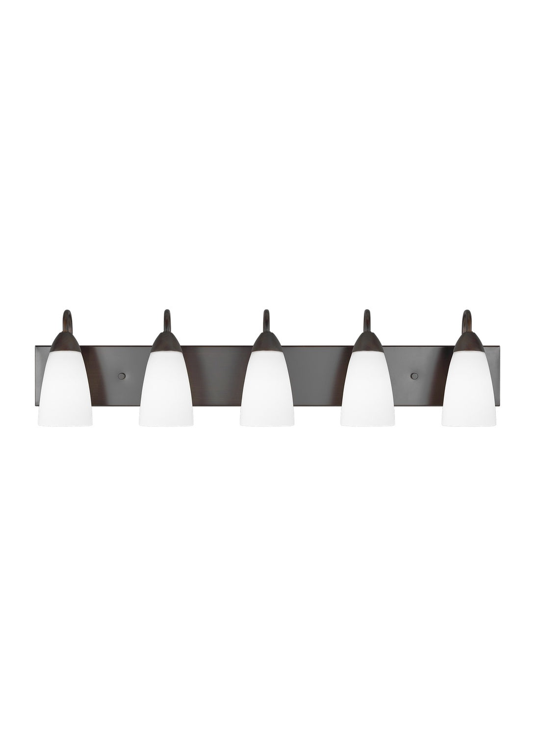 GENERATION LIGHTING, SEVILLE FIVE LIGHT WALL / BATH, BATH VANITY LIGHT