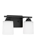 GENERATION LIGHTING, VINTON TWO LIGHT WALL / BATH SCONCE, BATH VANITY LIGHT