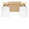 GENERATION LIGHTING, VINTON TWO LIGHT WALL/BATH SCONCE, BATH VANITY LIGHT