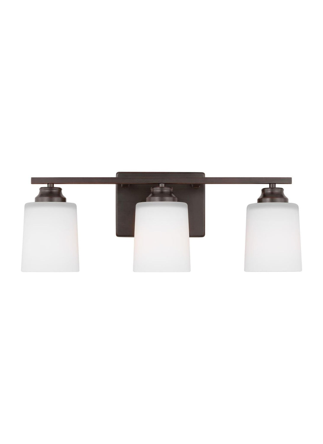 GENERATION LIGHTING, VINTON THREE LIGHT WALL / BATH SCONCE, BATH VANITY LIGHT